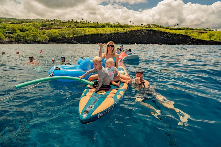 Deluxe Snorkel & Dolphin Watch Aboard a Luxury Catamaran from Kailua-Kona - Photo 1 of 13